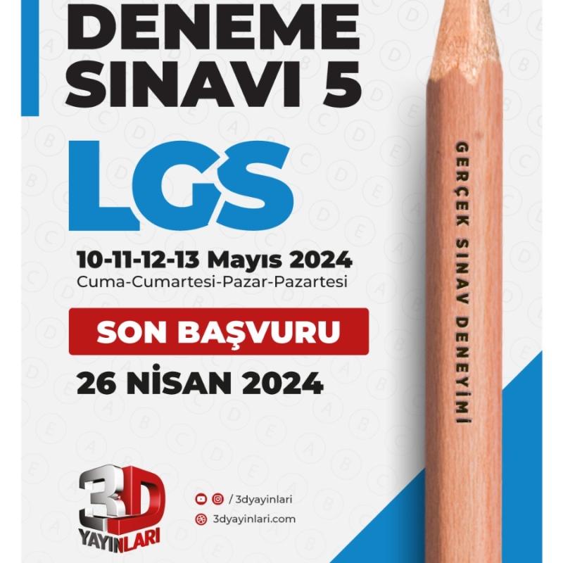 3D TÜRKİYE GENELİ LGS SON PROVA CEVAP ANAHTARI