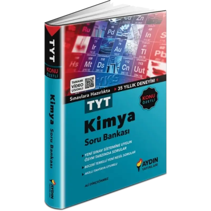 AYDIN TYT Kimya Konu Özetli Soru Bankası