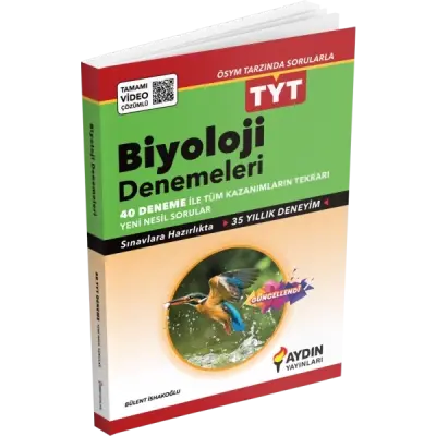 AYDIN TYT Biyoloji 40 Deneme