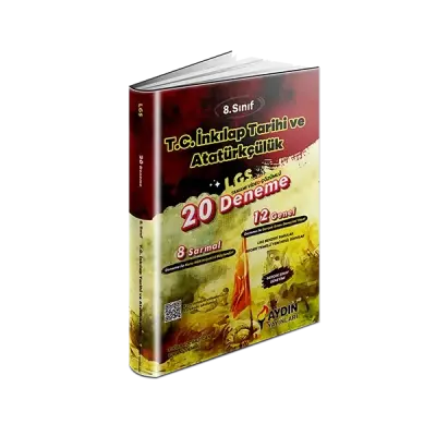 AYDIN LGS 8. Sınıf İnkılap Tarihi ve Atatürkçülük 20 Deneme