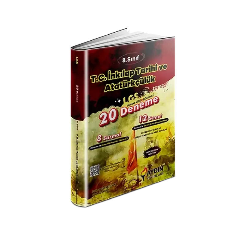 AYDIN LGS 8. Sınıf İnkılap Tarihi ve Atatürkçülük 20 Deneme