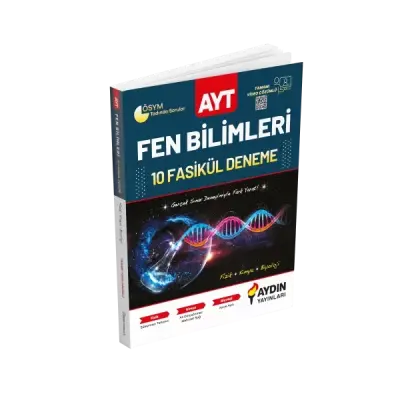 AYDIN AYT Fen Bilimleri 10 Deneme