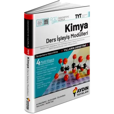 AYDIN Üniversiteye Hazırlık TYT Kimya Ders İşleyiş Modülleri