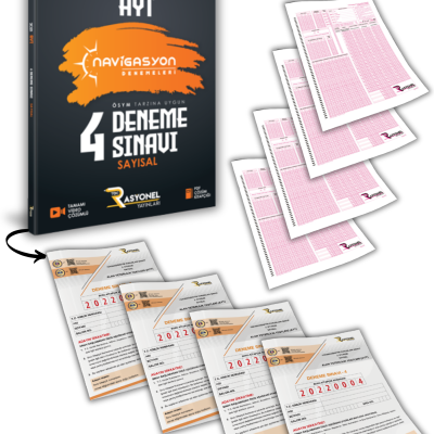 AYT Sayısal 4'lü Deneme Seti (MEB ve 2025 AYT Müfredatına Uygun)