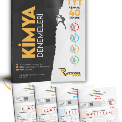 TYT Kimya 40 AŞAMALI Deneme Seti (ALPİNİST SERİSİ / ÖSYM AYARINDA)